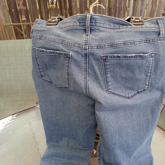 Sonoma Goods For Life Girlfriend Jeans, Patch Wash, 12 - Picture 2 of 8